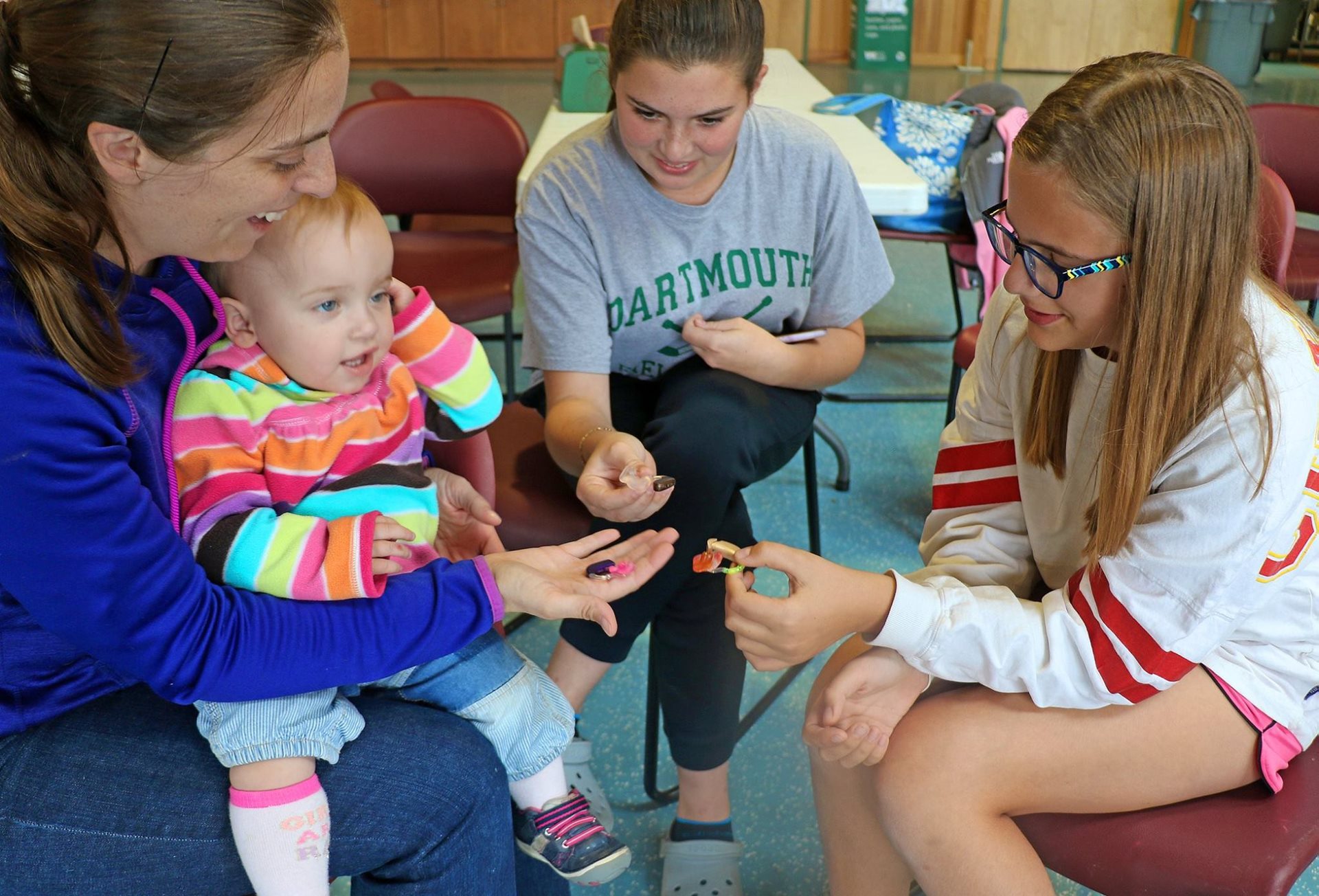 Meet other families with children who are <br/>Deaf or hard of hearing